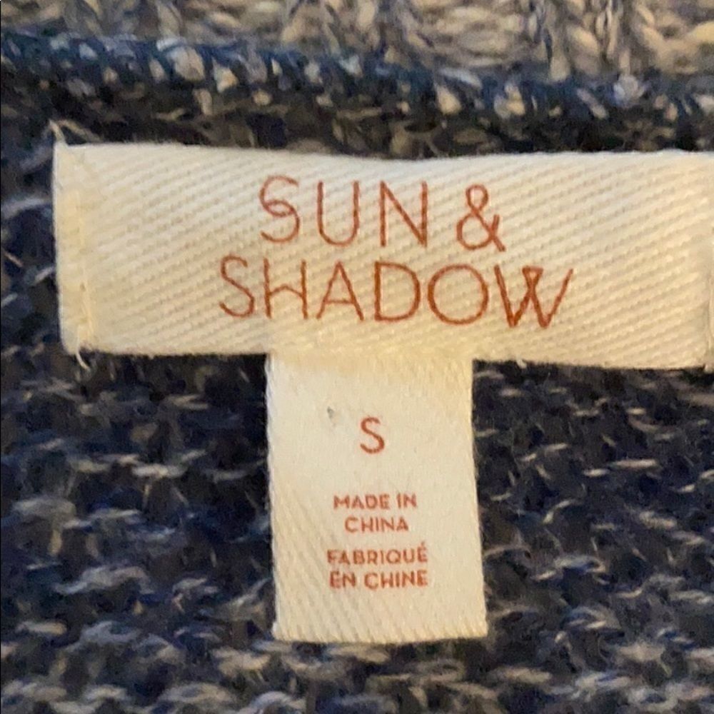Sun & Shadow Blue Cardigan size Small - Picture 7 of 9
